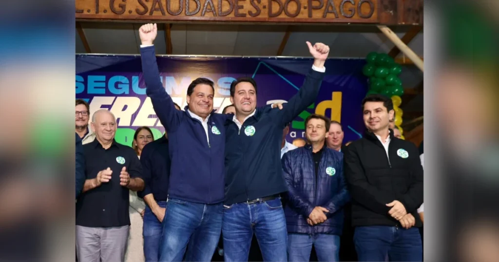 Encontro regional do PSD Paraná em Dois Vizinhos com Ratinho Junior e lideranças do Sudoeste.