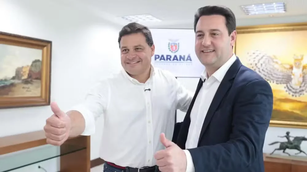Gráfico da pesquisa eleitoral Paraná Pesquisas de maio 2026 aponta Sandro Alex com 11% das intenções de voto ao Governo do Paraná