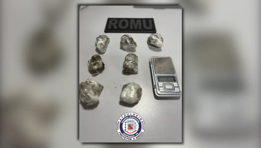 Guarda Municipal de Arapongas realiza policiamento preventivo com viatura da equipe ROMU estacionada sob a luz do dia na região do Jardim Petrópolis.