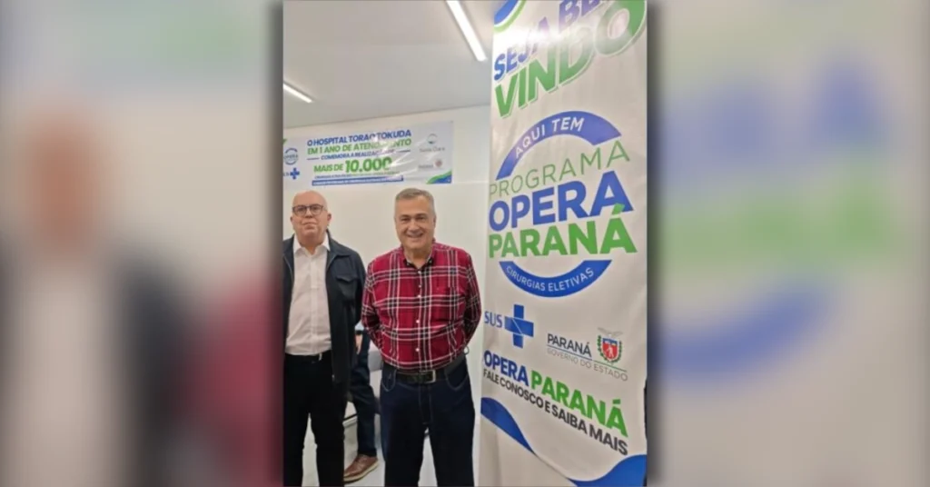 Hospital Torao Tokuda, em Apucarana, alcança mais de 10 mil cirurgias eletivas pelo Opera Paraná.