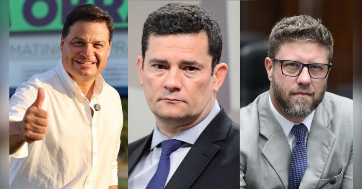 Cadidatos da pesquisa eleitoral para o Governo do Paraná com intenções de voto.